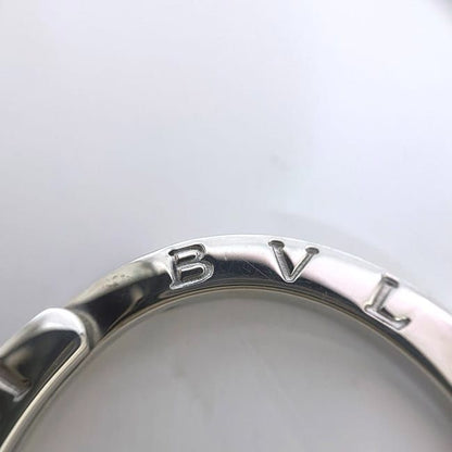Bulgari Key Ring Silver Logomania Polished Ag 925