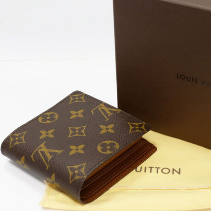 Louis Vuitton Monogram Portefeuille Marco Wallet With Coin Purse M61675