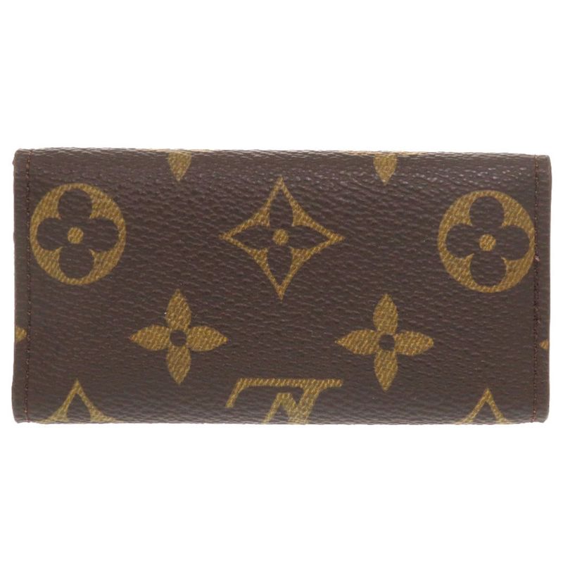 Louis Vuitton Multicles 4 Monogram M69517 4-ribbon Key Case LV 1262 Louis