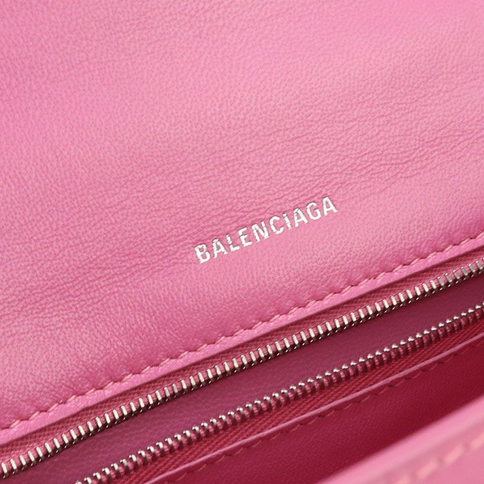 Balenciaga 2-way Handbag Hour Glass 593546 Handbag Calfskin Women