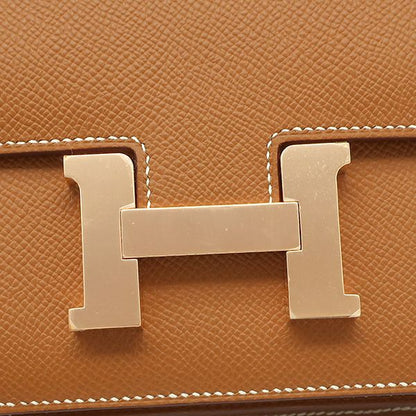 Hermes Shoulder Bag Constance 3 Mini Miroir Vaux Epson Gold Rose Gold Hardware