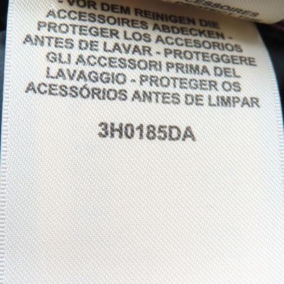 Hermes 23AW 3h0185da Quilted Overshirt Down Jacket With Crude Cell Patch Black