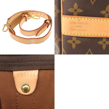 Louis Vuitton Keepall Bandoliere 60 Monogram M41412 Boston Bag LV 1065 Louis