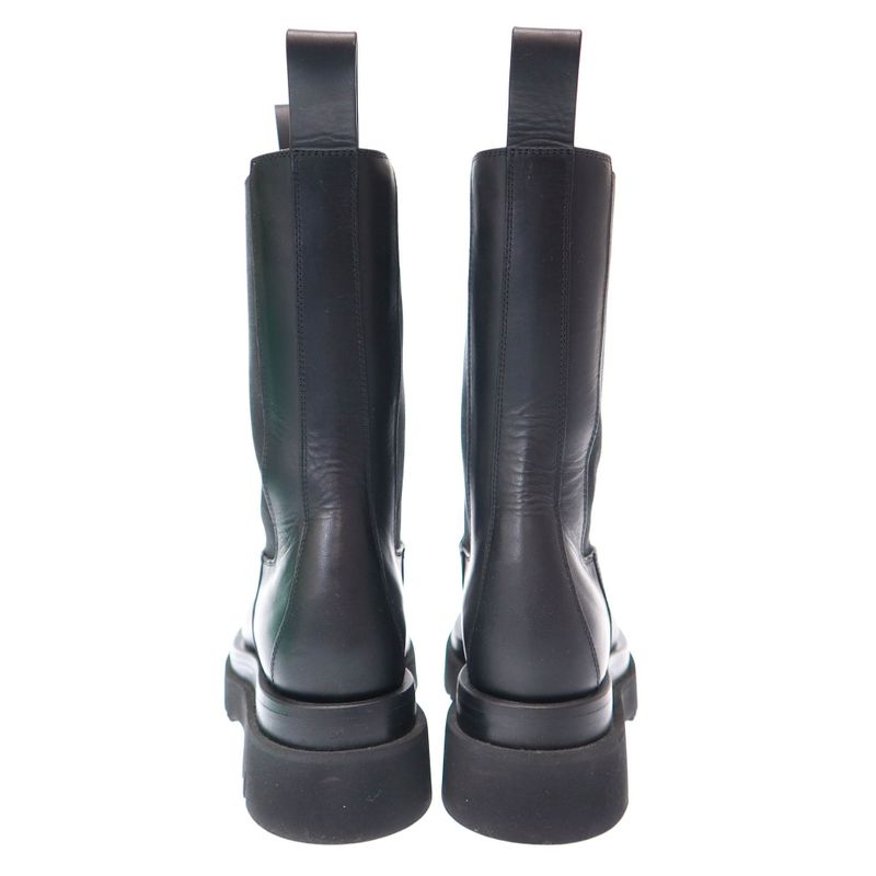 Bottega Veneta Lug Side Gore Chelsea Boots Black 34