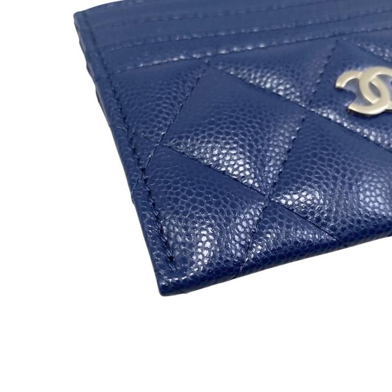 Chanel Card Case Timeless Classic Line Fragment Case Ap4472 Matelasse Caviar