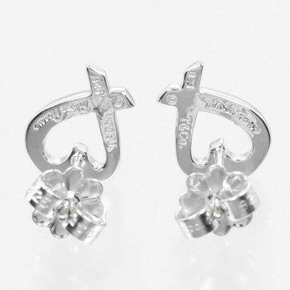 Tiffany & Co Loving Heart 925 Silver Ladies 1.56g Earrings