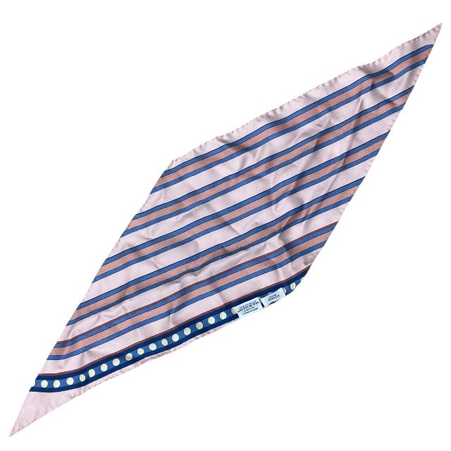 Hermes Grand Tralala Grand Tralala Rosange Nano Scarf Rhombic Silk Pink