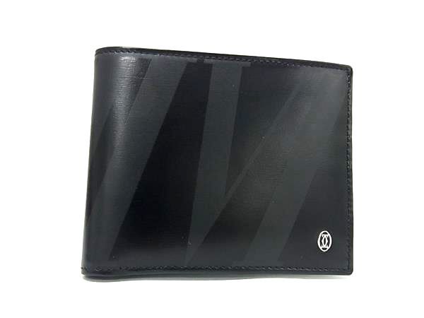 Cartier Pasha Roman Numeral Collection Leather Bifold Wallet Card Holder