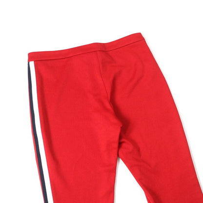 Gucci 467527 Webline Side Zip Track Pants Bottoms Red S Genuine
