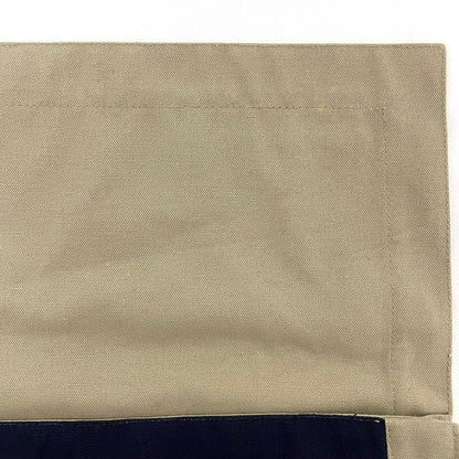 Hermes Clutch Bag Tapidocel Navy Beige Excellent Condition