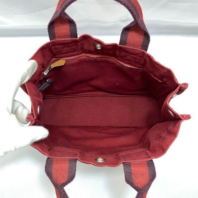 Hermes Handbag Fourre Tout PM Ec21452 Red Excellent Condition