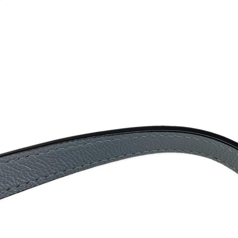 Dior/christian Dior Handbag Saddle Micro Bag Cloud Blue Mini Bag Leather