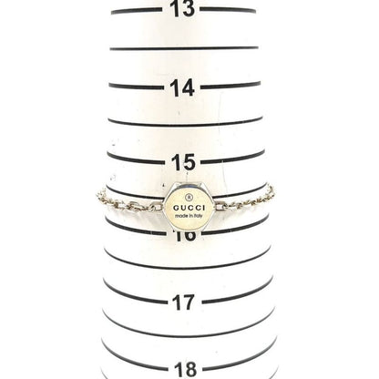 Gucci Hexagon Ag925 Silver Bracelet 779169-j8400-8106-18
