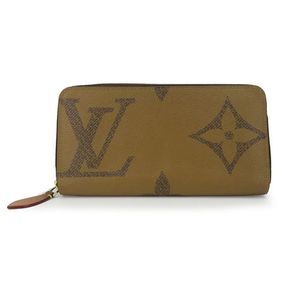 Louis Vuitton Long Wallet Zippy Wallet M69353 Monogram Reverse Brown Goldhardwar