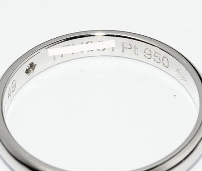 Cartier Ring Pt950 Diamond 1P (001ct) Classic Wedding Ring 1895 Wedding Ring