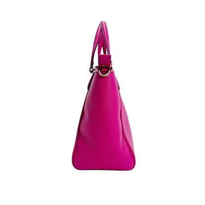 Gucci 2-Way Bag Handbag Calf Pink