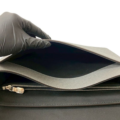 Louis Vuitton New Flap Messenger Taiga Leather Shoulder Bag