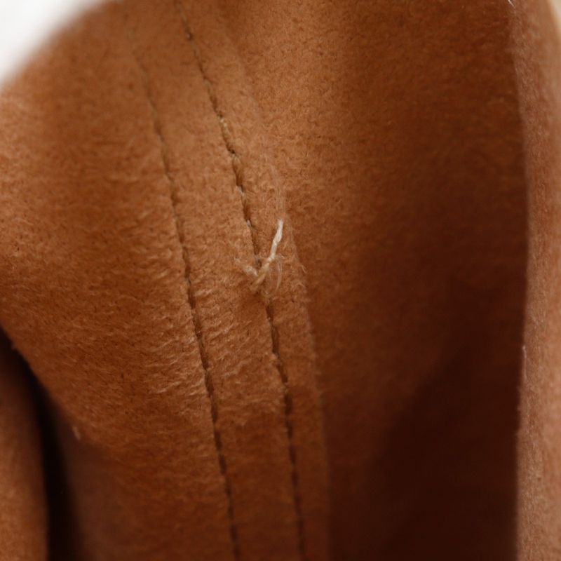 Gucci Super Mini Bag 2WAY Shoulder Jumbo GG 790133 Leather Beige Ladies Handbag