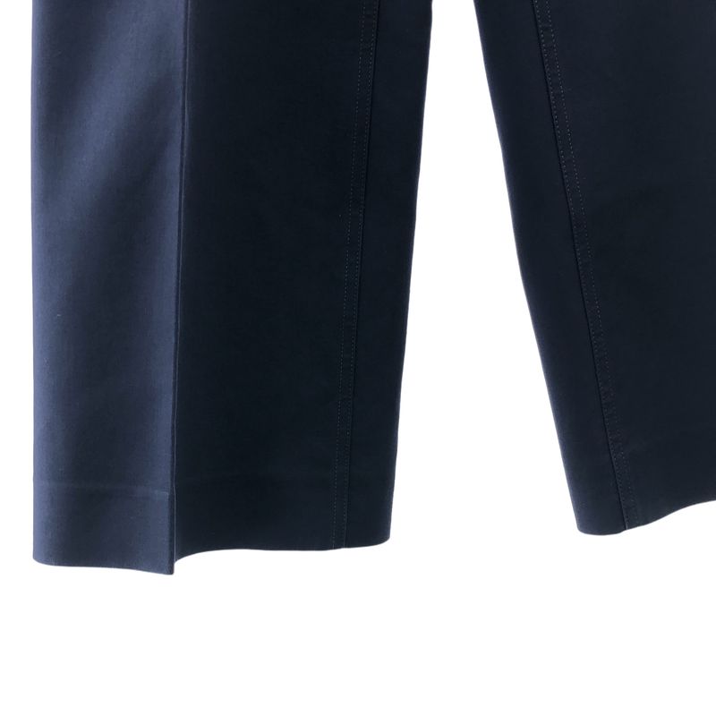 Celine - Phoebe Period Flared Bootcut Wide Slacks Pants - 36 - Dark Navy -