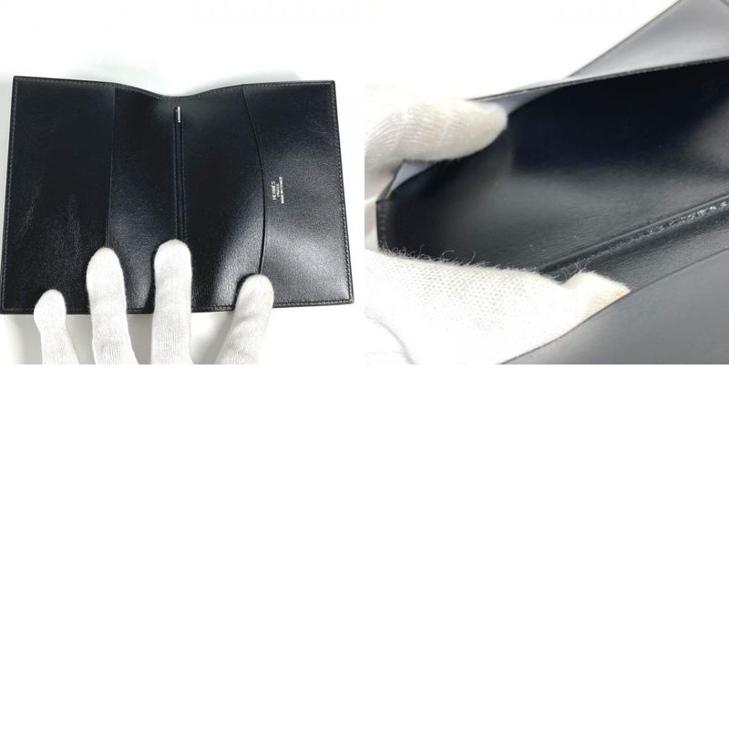Hermes Notebook Cover Agenda GM Agenda GM Box Calf Black