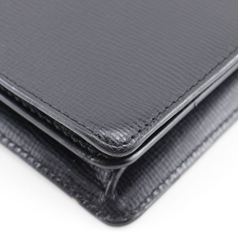 Loewe Anagram Vintage Calf Black Men's Business Bag