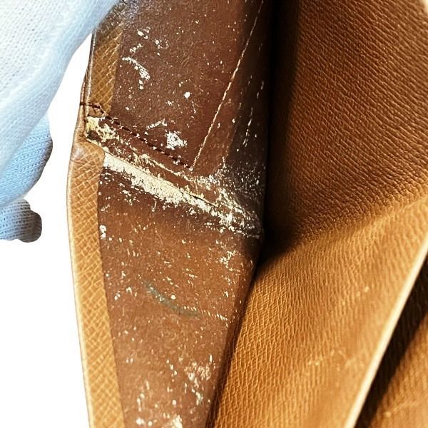 Louis Vuitton Monogram Porte Monebier M61660 Double Hook Trifold Wallet Unisex