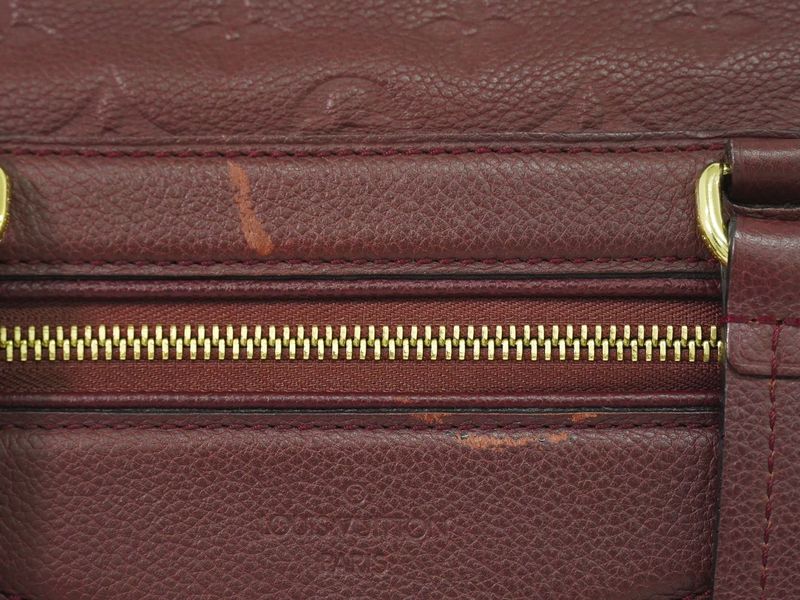 Authentic Louis Vuitton LV Lumineuse PM Monogram Empreinte Leather Shoulder Bag