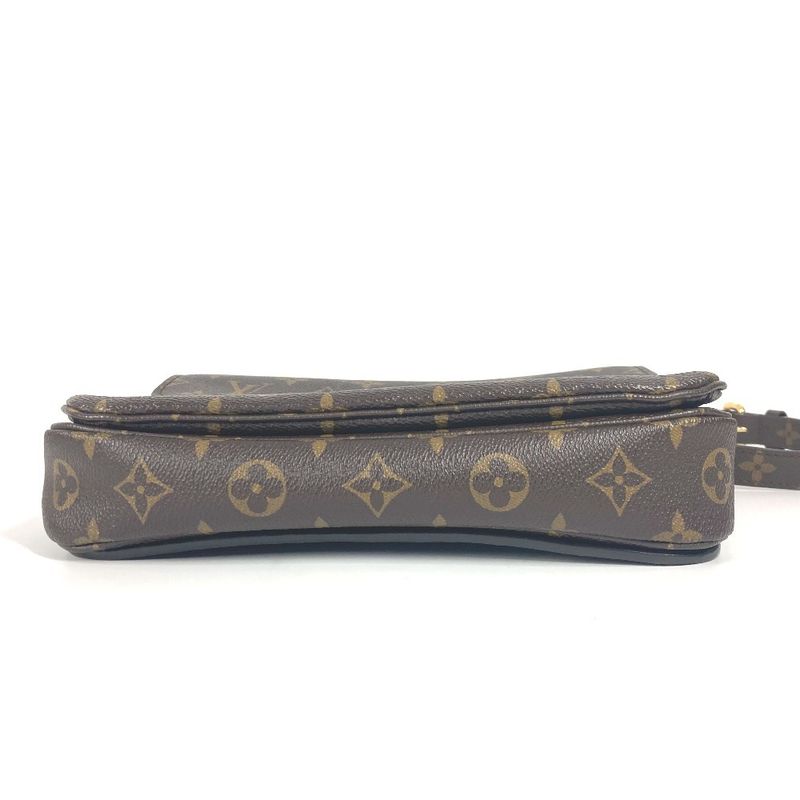 Louis Vuitton Handbag Pochette Metis MM M40780 Monogram Canvas Brown