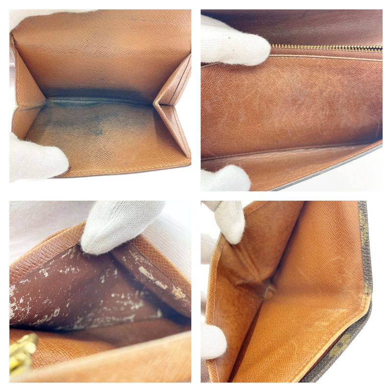 Louis Vuitton Monogram PVC Wallet Set of 5 Brown 414856 Bifold Wallets