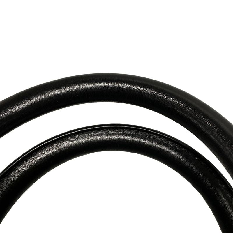 Dior/christian Dior Handbag Trotter Ivory X Dark Navy Leather