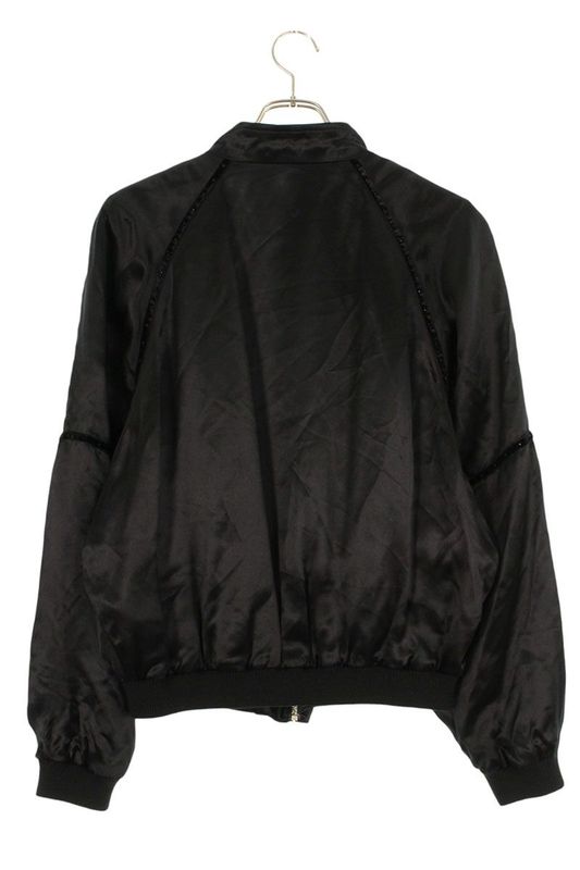 Saint Laurent Paris 684947 Y107u Satin Teddy Blouson Men's 48