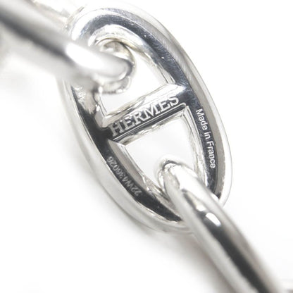 Hermes 2022 Chaine D'ancre GM 16-frame Bracelet Ag925 Silver With Box And Case