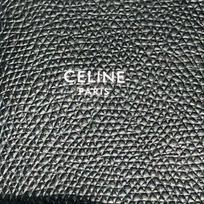 Celine Vertical Cabas Small 176183 2way Bag Black Leather Tote Crossbody