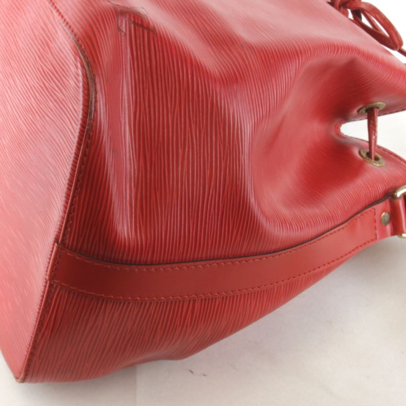 Louis Vuitton Petit Noe M44107 Shoulder Bag Epi Leather Red