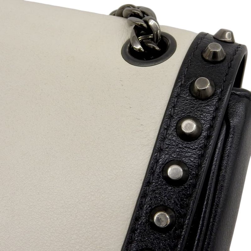Prada Studded Chain Shoulder Bag