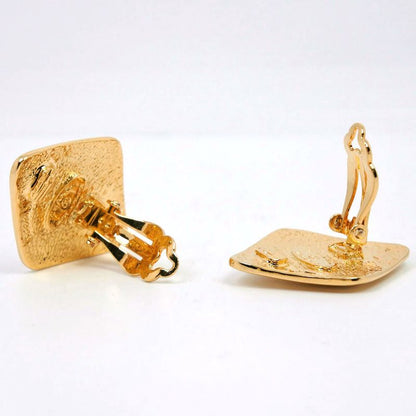 Chanel Coco Mark Gold Plated Ladies 18.5g Earrings