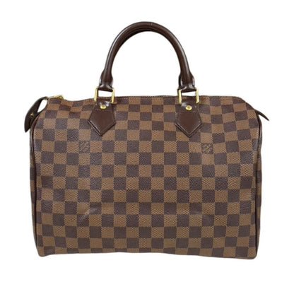 Louis Vuitton Speedy 30 Damier Handbag Damier Canvas N41531 Brown Ladies Louis