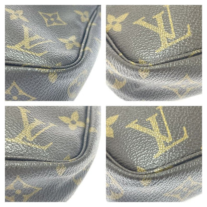 Louis Vuitton M51980 Monogram PVC Pochette and Accessoire Pouch Brown 425042