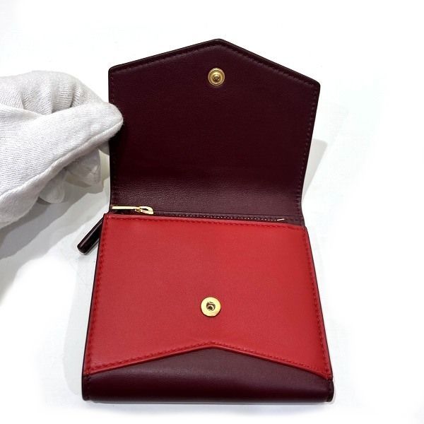 Bottega Veneta Continental Wallet Bi-colored Trifold Women