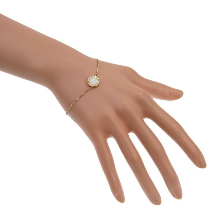Bvlgari Mother Of Pearl Bracelet 350550 18K Pink Gold 750 Pink Gold Mother Of