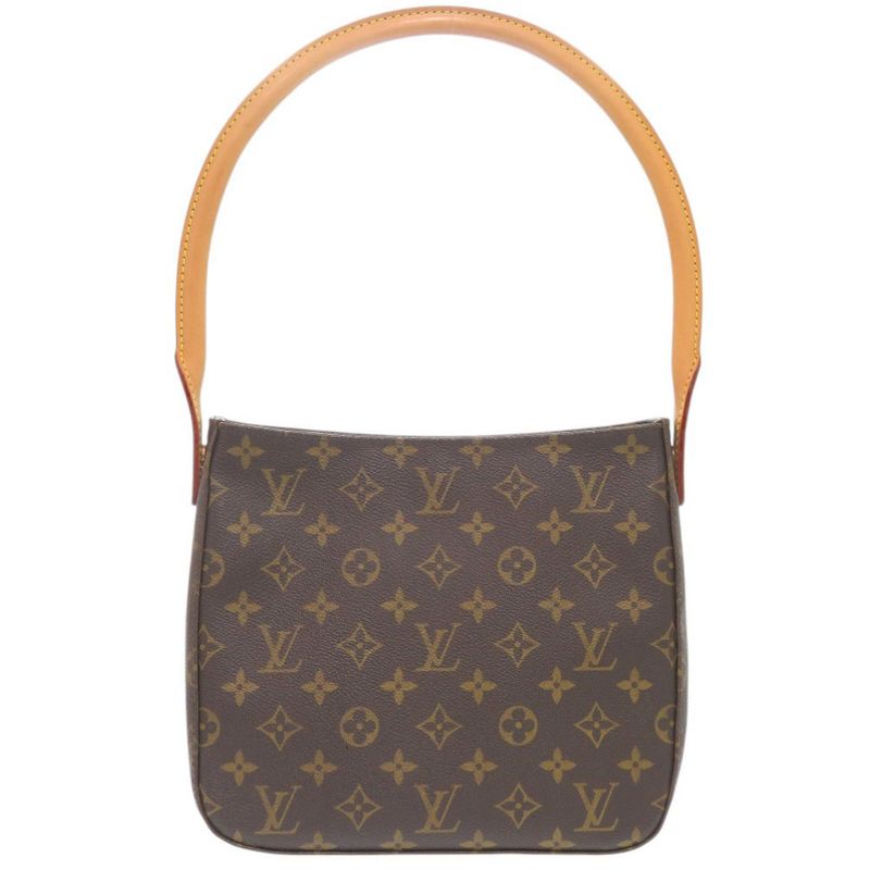 Louis Vuitton Looping MM Monogram M51146 Shoulder Bag LV 0348 Louis Vuitton