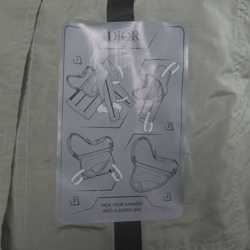 DIOR Homme 213c256a4717 Logo Embroidery Packable Saddle Tailored Type Jacket