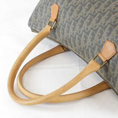 Christian Dior Trotter Boston Bag Monogram Canvas Ladies