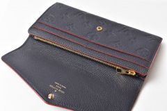 Louis Vuitton Wallet M62125 Monogram Empreinte Portefeuille Sarah Marline Rouge