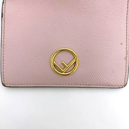 Fendi Bifold Wallet Pink Fize 8m0387 Ec20532