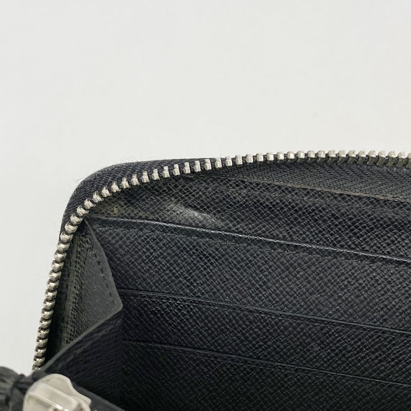 Louis Vuitton Epi Zippy Wallet M61857 Noir Black Men Women Unisex
