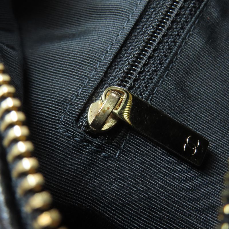 Chanel Matelasse Coco Mark Gold Hardware Boston Bag Grained Calfskin Women