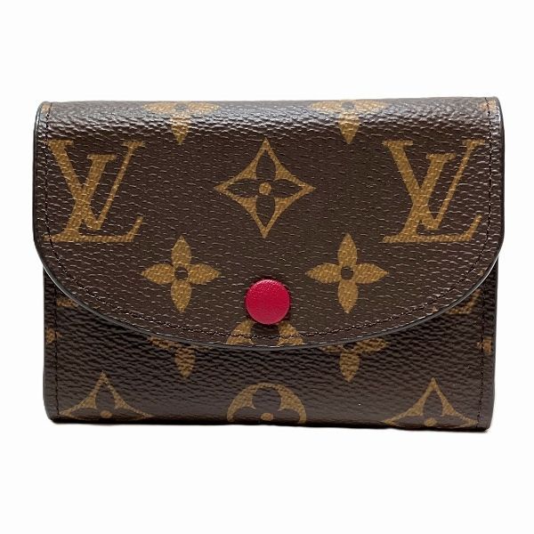 Louis Vuitton Monogram Porte Monet Rosali M41939 Coin Case Bifold Wallet For