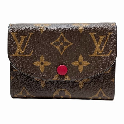 Louis Vuitton Monogram Porte Monet Rosali M41939 Coin Case Bifold Wallet For