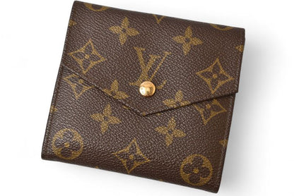 Louis Vuitton Wallet Louis Vuitton Monogram Fold Wallet No.190 Vintage Antique